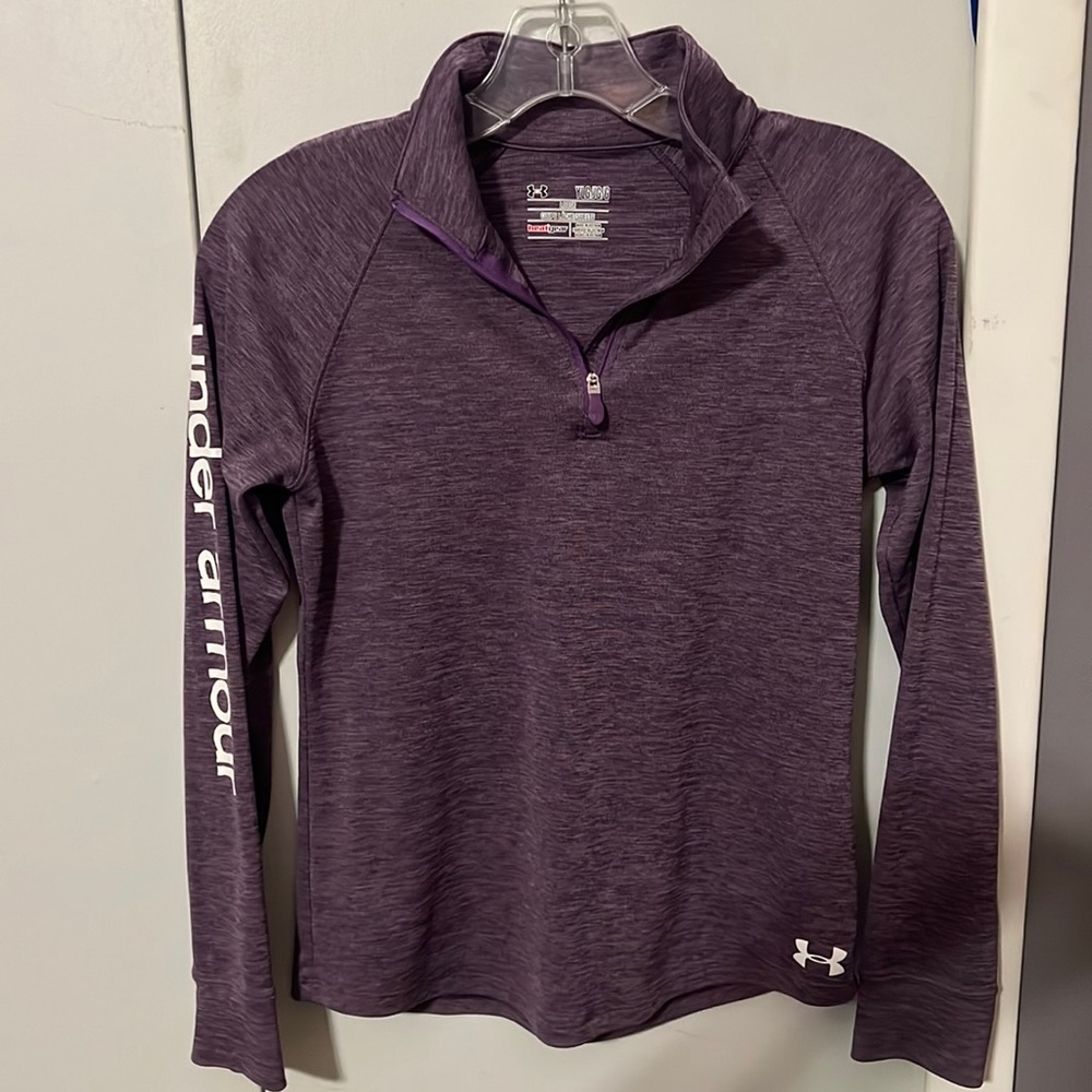 Girls underarmour quarter zip